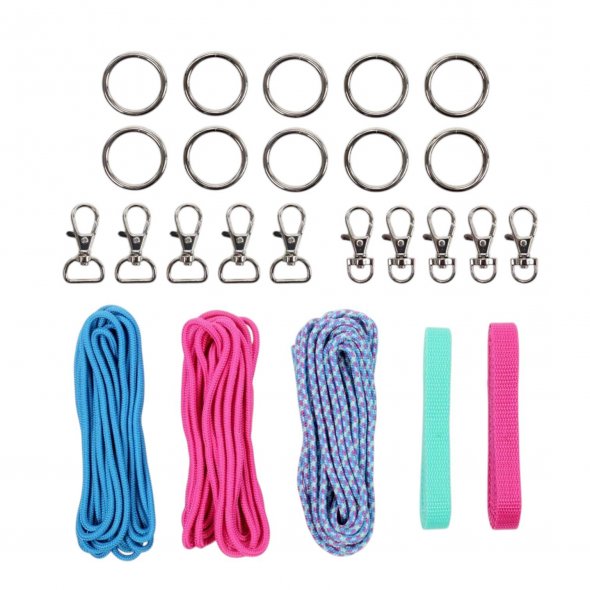 Kullaloo Hobby Horse Halfter Material-Set aqua/pink