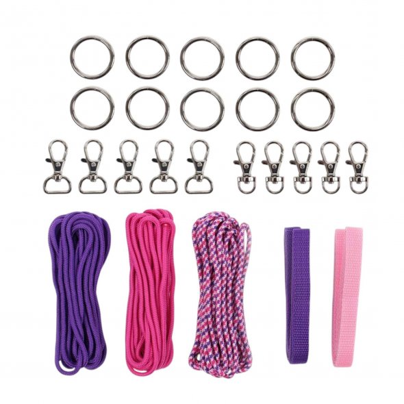 Kullaloo Hobby Horse Halfter Material-Set lila/pink