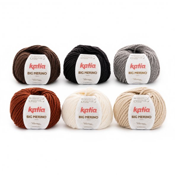 Katia Big Merina Wolle (100 g / Hobby Horsing / verschiedene Farben)