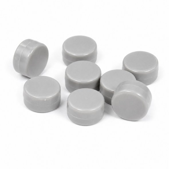 Go Handmade Rasselscheibe (Ø 22 mm / 8er Set) zum Einnähen