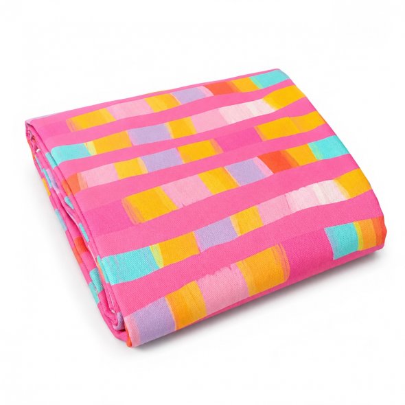 Twill Stoff Abstrakte Blöcke by Karina+Kind