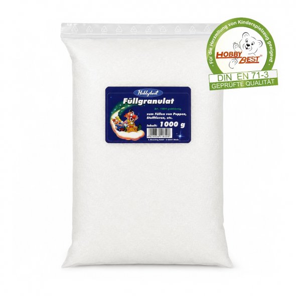 Hobbybest Füllgranulat grobkörnig (1.000 g / EN 71-3)