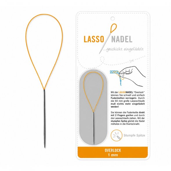 Lassonadel Overlocknadel 1 mm