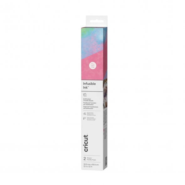 Cricut Infusible Ink™ Watercolor Splash Folie (2 Bögen / 30,5 x 30,5 cm)