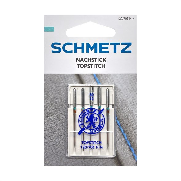 Schmetz Topstich-Sticknadeln Stärke 80/ System 130 N/ 5 Nadeln