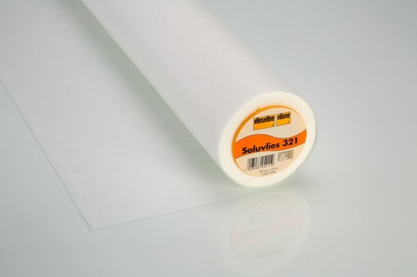 Vlieseline Soluvlies wasserlösliches Stickvlies (weiß) SB-Artikel 0,90 m x 5 m