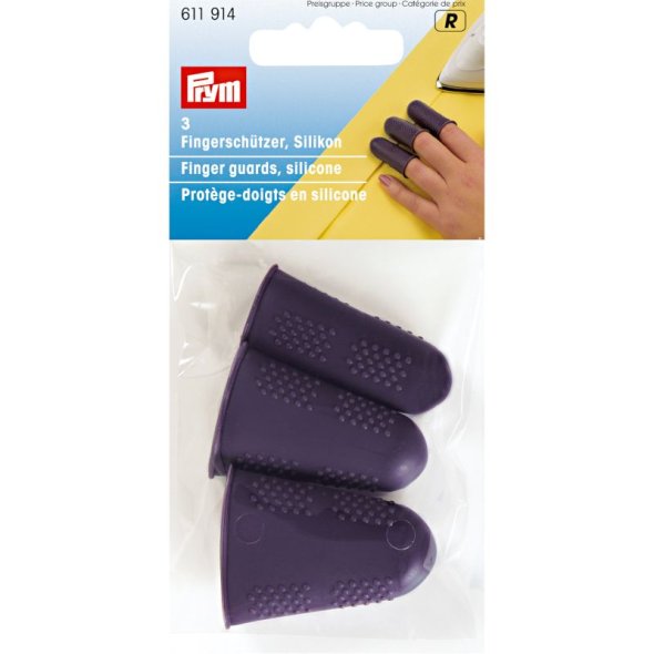 Prym Fingerschützer Silikon (versch. Größen/ 3 St.)