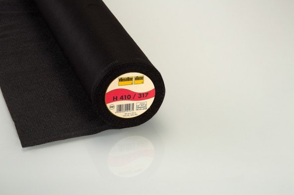 Bügeleinlage Softline H 410 (schwarz) SB-Artikel 0,90 m x 3 m