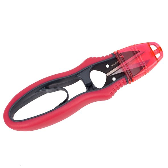 Fadenzwicker mit Softgriff (rot)