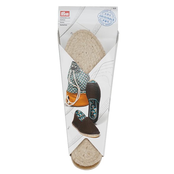Prym Sohlen für Espadrilles (Gr. 36-45 / naturfarbig) 36
