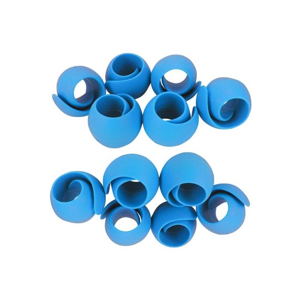 Fadenclips Peels (12 St. türkis)