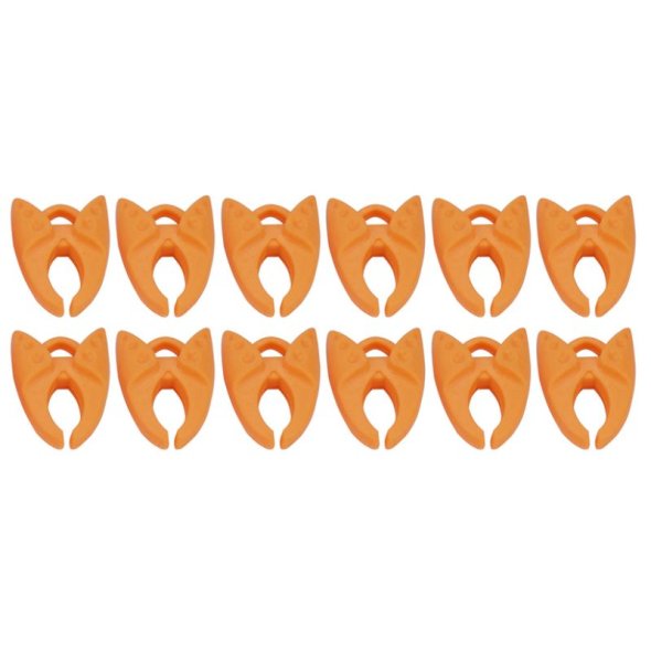Spulenclips Tulips (12 St. orange)