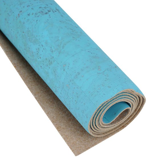 Korkstoff türkis (0,50 x ca.0,70 m)