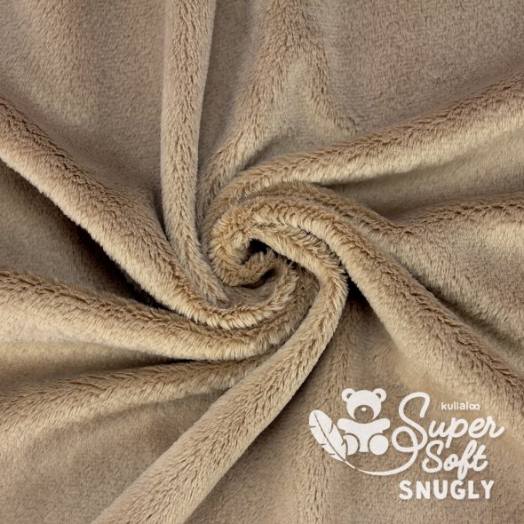 Kullaloo SuperSoft Plüsch SNUGLY (0,75 m x 1 m) 62350 - taupe