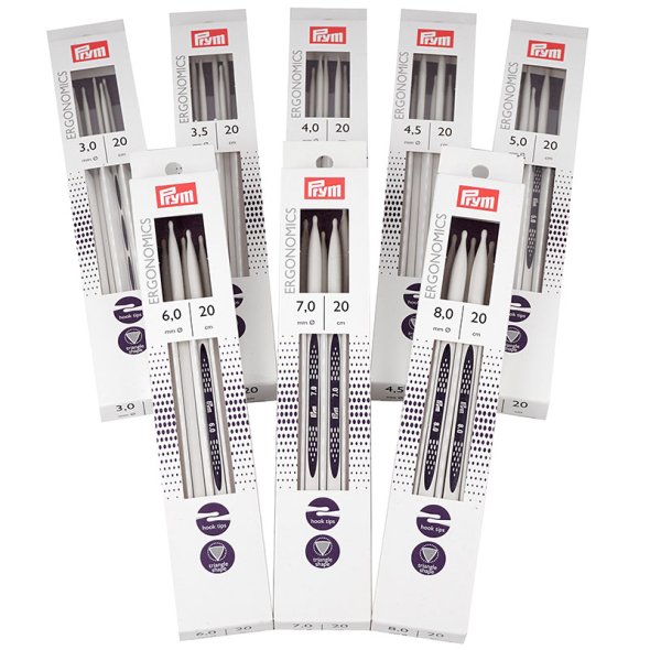 Prym ergonomics Strumpfstricknadel (20 cm/ versch. Stärken)