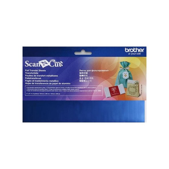 Brother Transferfolien (4 x 10 cm x 20 cm) BT0117005 - blau