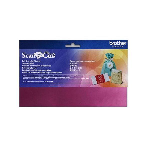 Brother Transferfolien (4 x 10 cm x 20 cm) BT0117007 - pink