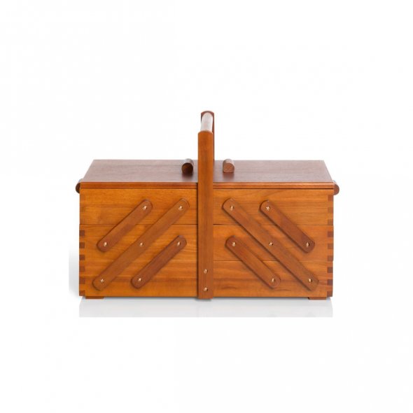 Prym Nähkasten Holz M (dunkel)