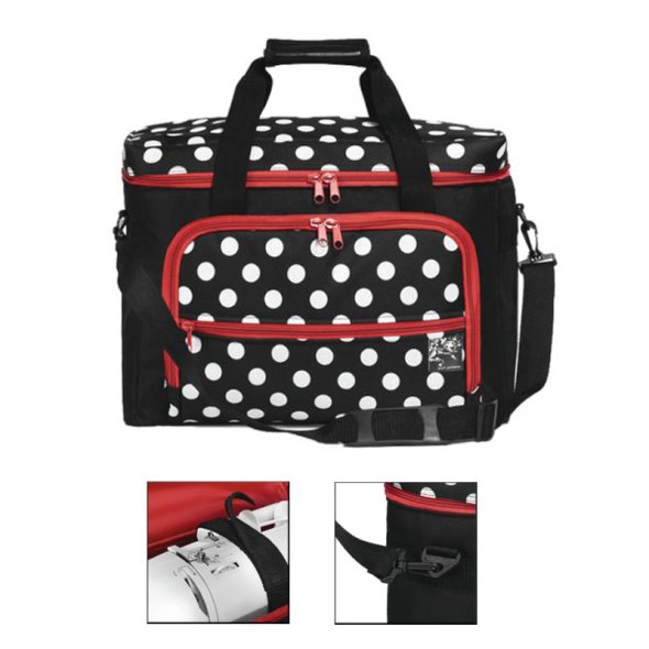 Prym Nähmaschinentasche Polka Dots (44 x 20 x 35 cm)