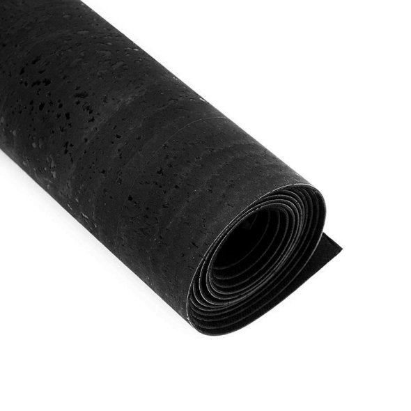 Korkstoff schwarz (0,50 x ca.0,70 m)