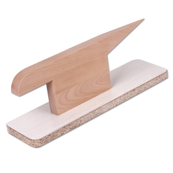 Kragenholz (42 x 12 x 15 cm / Bügelholz und -amboss)
