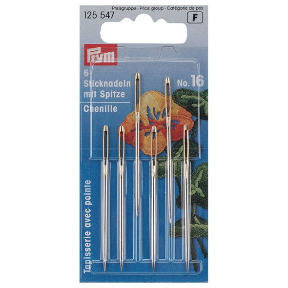 Prym Sticknadeln mit Spitze No.16 (6 St.)