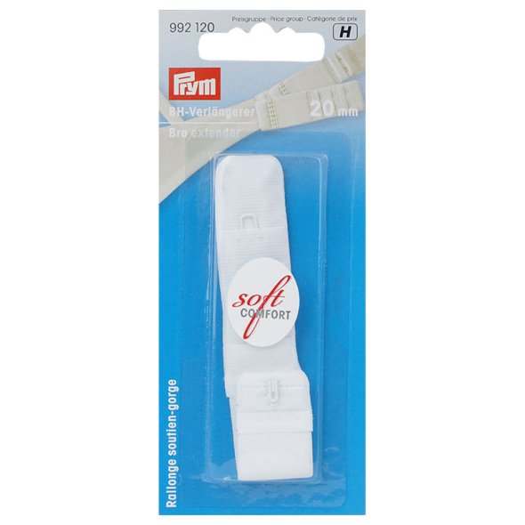 Prym BH-Verlängerer (20 mm/ weiß)
