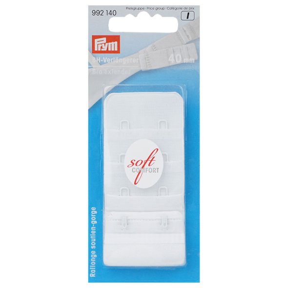 Prym BH-Verlängerer (40 mm/ weiß)