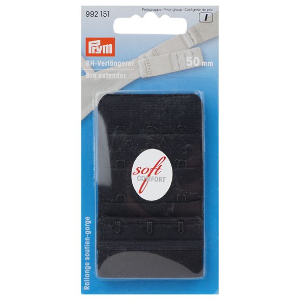Prym BH-Verlängerer (50 mm/ schwarz)