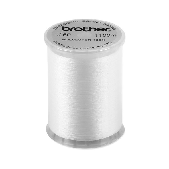 Brother Spulengarn Embroidery Bobbin thread (1100 m/ weiß)