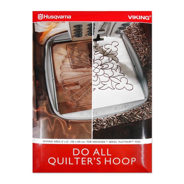 Husqvarna Viking Do All Quilters Hoop (150 mm x 150 mm)