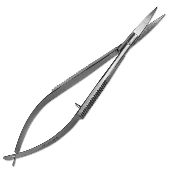 Pinzettenschere (gebogen)