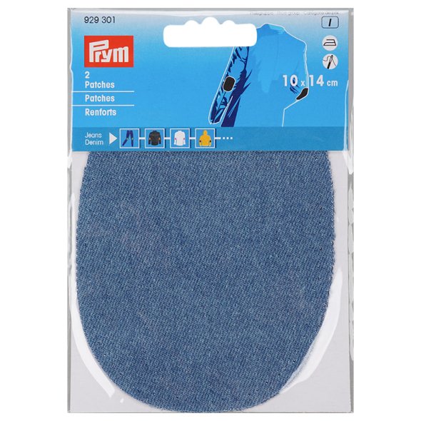 Prym Patches Jeans (aufbügelbar/ oval/ versch. Farben)