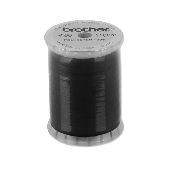 Brother Spulengarn Embroidery Bobbin thread (1100/ schwarz)