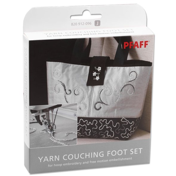 Pfaff Reliefstickfuß-Set (yarn couching foot set)