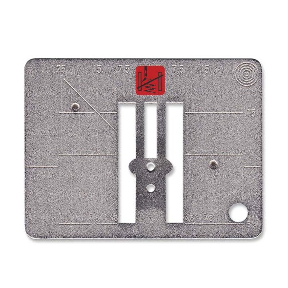Bernina Stichplatte Geradstich (mm / inch)