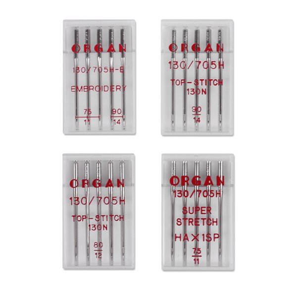 Organ Angebot-Sticknadelsortiment Stärke 75-90/ System 130/705/ 20 Nadeln