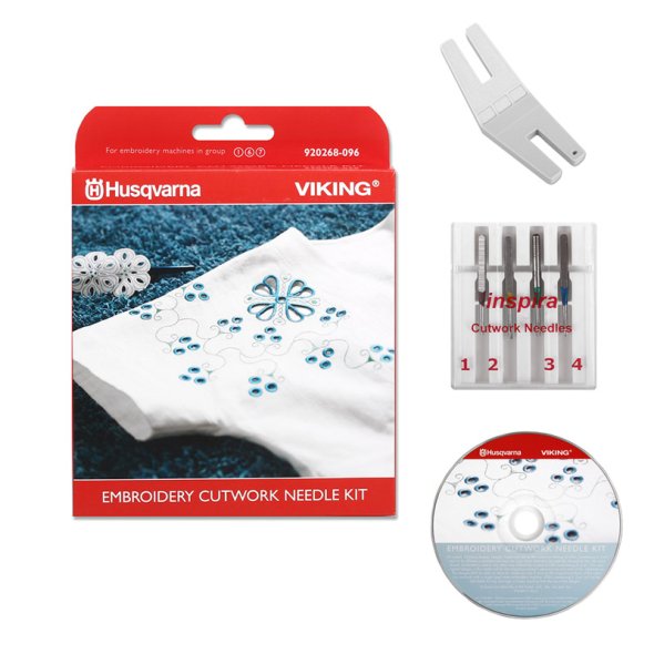 Husqvarna Viking Embroidery Cutwork Nadel Kit