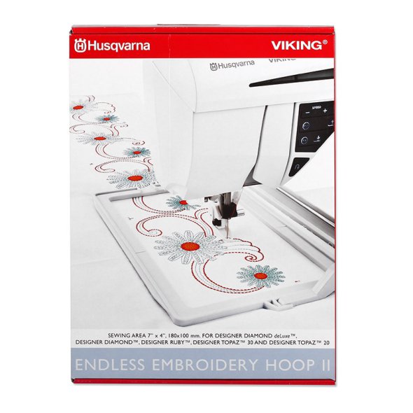 Husqvarna Viking Endless Embroidery Hoop II (180 mm x 100 mm)