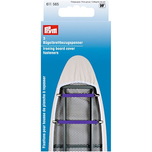 Prym Bügelbrettbezugspanner mit Combi-Clipsen (3 St.)