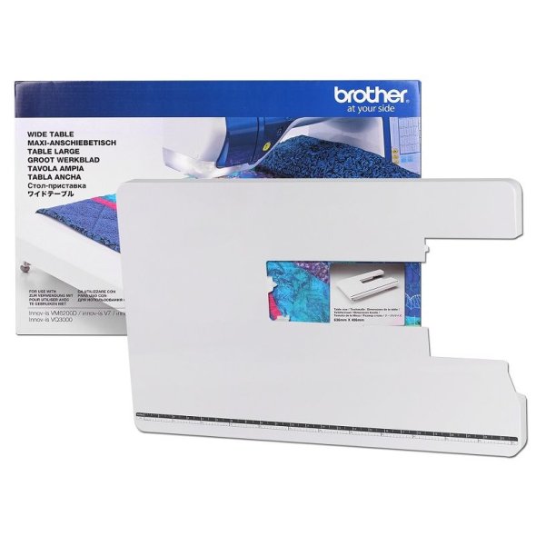 Brother Maxi-Anschiebetisch WT10 (636 mm x 406 mm / für XV / XJ2 / XJ1 / V7 / V5(LE) / VQ2 / VQ4)