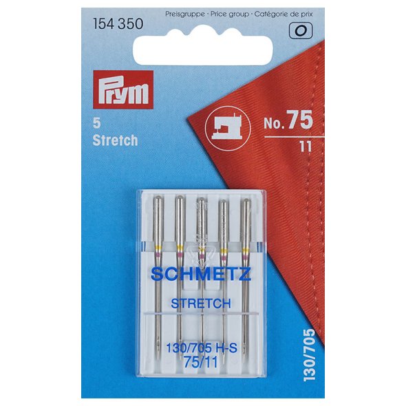 Prym Stretch 75/System 130/705H-S/5 Nadeln