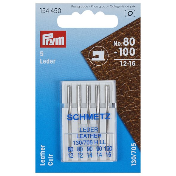 Prym Leder 80-100/System 130/705 H LL/5 Nadeln