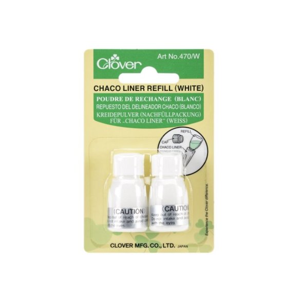 Clover Chaco Liner Nachfüllung (weiß)