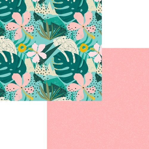 PlottiX iXpaper Sublimationspapier (20 x 30 cm/ versch. Designs) Blooming Jungle