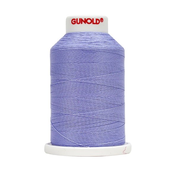 Gunold GLOWY - Fluoreszierende Stickgarne mit Leuchtkraft (1000 m) helllila - Farbe 6