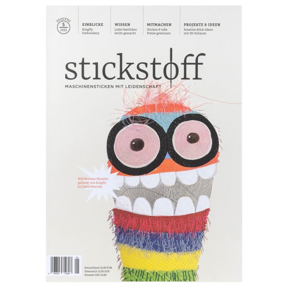 Magazin Stickstoff SEQUENZ 5 - Maschinensticken mit Leidenschaft