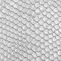 Veganes Leder Reptil (50 x 70 cm/ verschiedene Farben) 960 - silber