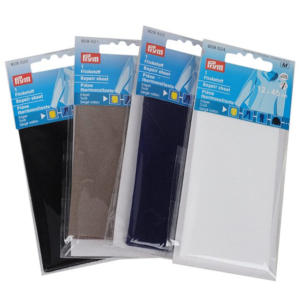 Prym Flickstoff Köper (12 x 45 cm / Baumwolle / aufbügelbar/ versch. Farben)