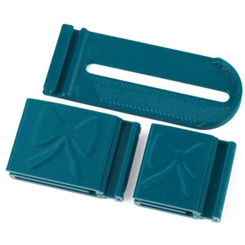 Schnittenliebe Einzelumschlager Coverlock Set 1 (2 Größen 20mm + 30mm/ versch. Farben) petrol
